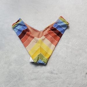 New Billabong Brighter Daze Bikini Bottom color Multicolor size Small/8.